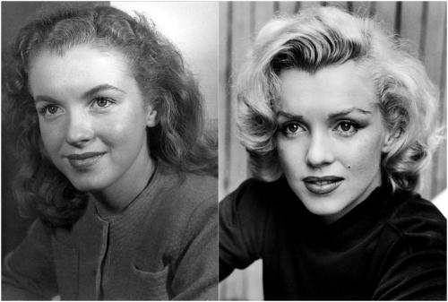 Метаморфозы во внешности Мэрлин Монро. 4 недостатка Мэрилин Монро, которые она умело скрывала от поклонников 06