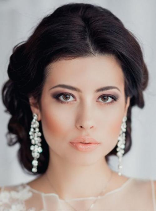 НЕЖНЫЙ свадебный макияж самостоятельно. Свадебный макияж: 5 основных правил 06