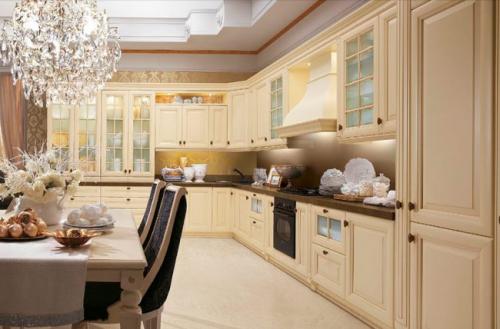 Кухня слоновая кость глянец. Кухня, выполненная в цвете натуральной слоновой кости, – поле для экспериментов