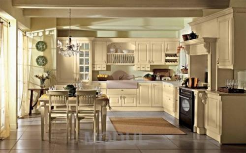 Кухня цвета слоновой кости. Многогранный оттенок 19