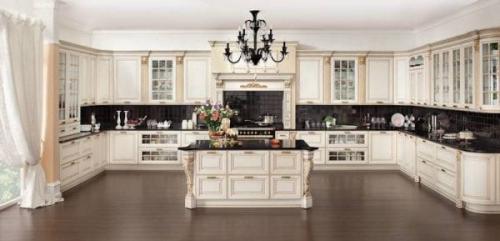 Кухня слоновая кость матовая. Дизайн интерьера кухни цвета слоновая кость