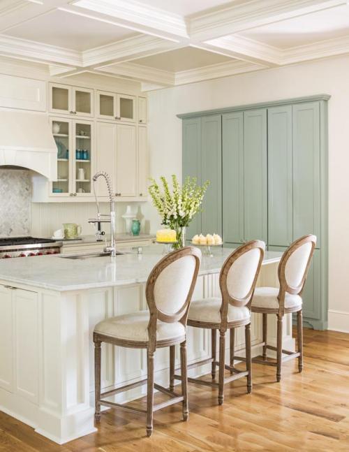 Кухня цвета айвори. Комбинация оттенков и цвета слоновой кости