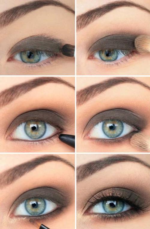 Серо-зеленые глаза, какие тени подходят. Как правильно сделать макияж для серо-зеленых глаз – инструкция с пошаговыми фото