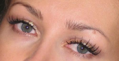 Наращивание ресниц самой себе пореснично. Эффект наращивания