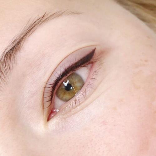 Межресничный татуаж до и после. Татуаж глаз: межресничный татуаж глаз, стрелки на глазах