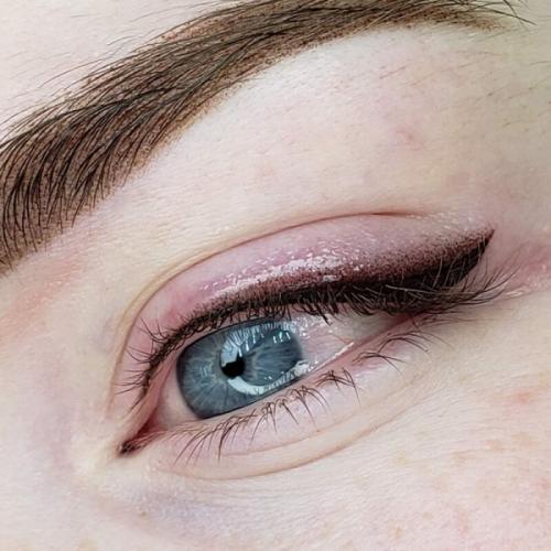 Неудачный межресничный татуаж. Неудачный татуаж межресничного пространства/Что делать ?