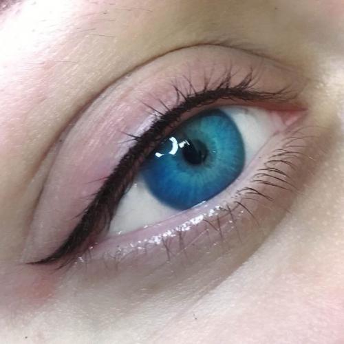 Межресничный татуаж до и после. Татуаж глаз: межресничный татуаж глаз, стрелки на глазах