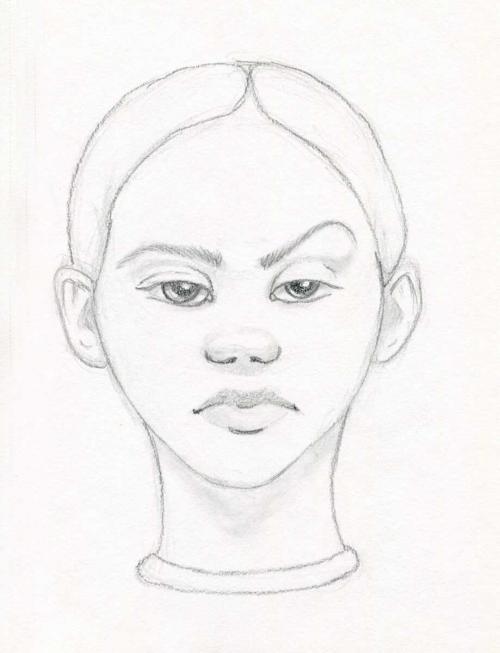 Шаблон лица для рисования. Как нарисовать лицо человека поэтапно карандашом: интересный мастер-класс для начинающих