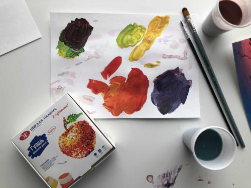 Лайфхаки для рисования гуашью. Как научиться рисовать гуашью: инструкция + 3 пошаговых урока для начинающих