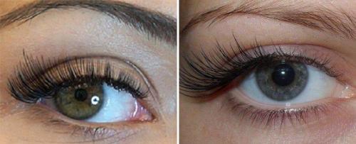 Наращивание ресниц самой себе пореснично. Эффект наращивания