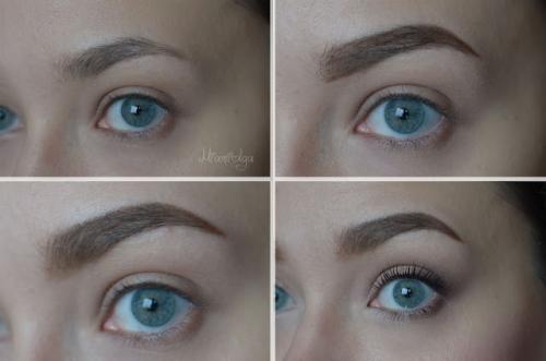 Как Maybelline Color Tattoo 24HR выглядит на разных типах бровей. Обзор новинок Maybelline: тени color tattoo 24HR Creamy Mattes, карандаш для бровей Satin Brow и тушь The Falsies Push-up Drama