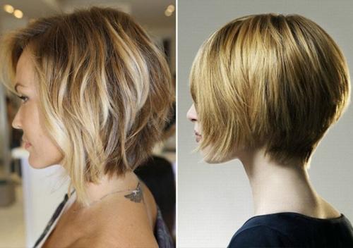 Градуированное каре на короткие, средние и длинные волосы