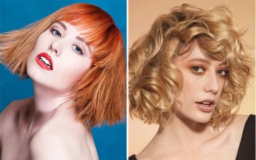 Градуированное каре на короткие, средние и длинные волосы