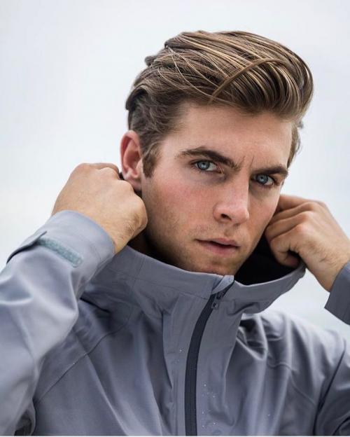 Прически для средних волос мужские. Мужские прически: модные тенденции, уход, советы