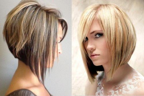 Градуированное каре на средние волосы: 12 идей стрижки (фото)