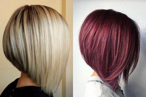 Градуированное каре на средние волосы: 12 идей стрижки (фото)