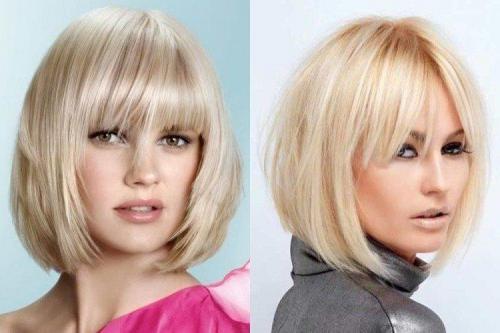 Градуированное каре на средние волосы: 12 идей стрижки (фото)