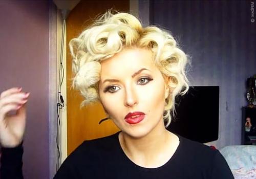 Как называлась короткая стрижка мерлин Монро. Процесс создания