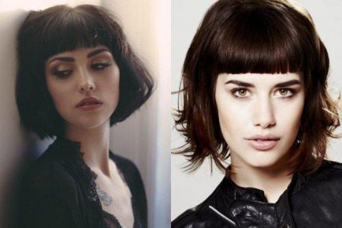 Градуированное каре на средние волосы: 12 идей стрижки (фото)