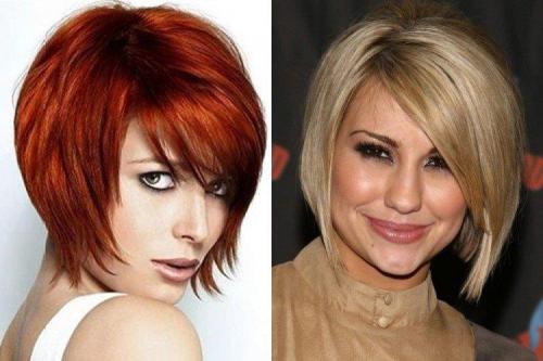 Градуированное каре на средние волосы: 12 идей стрижки (фото)