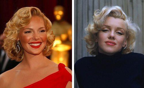 Прическа мерлин Монро. Стрижки и прически Мэрлин Монро