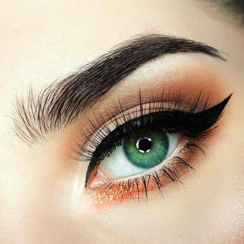 Макияж для зеленых глаз и не только. Макияж для зеленых глаз