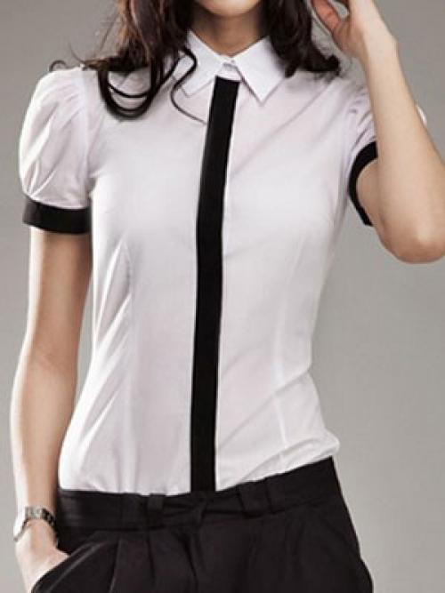 Как сочетать белую блузку с красной юбкой: стильные образы 19