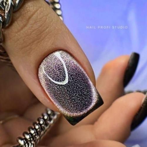 Секреты маникюра кошачий глаз 10D: как достичь идеального блеска на ногтях 04