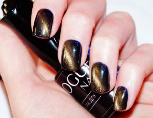 Сколько времени занимает процесс создания маникюра кошачий глаз 10D. Стильный шеллак «Кошачий глаз» — инструкция, как сделать самой дома