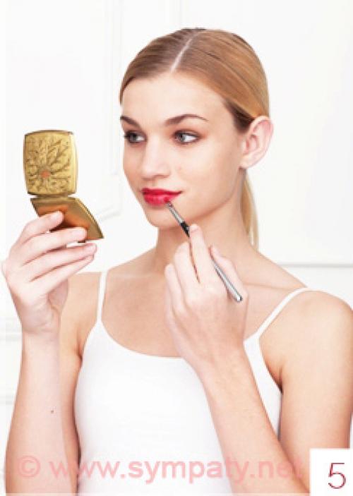 Как правильно наносить и фиксировать красную помаду. Пошаговая инструкция по нанесению красной помады: