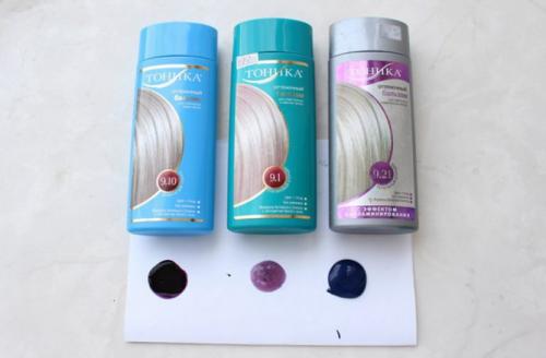 Как покрасить волосы тоником в фиолетовый. Как выбирать необходимый тон