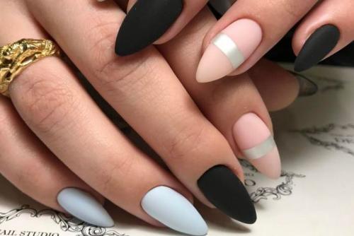 Маникюр серый с розовым. Серо-розовый маникюр: новинки