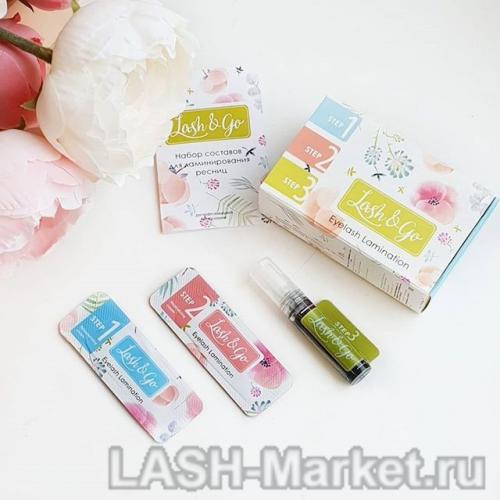 Ресницы lashamp,go. Инструкция по применению составов LashGo