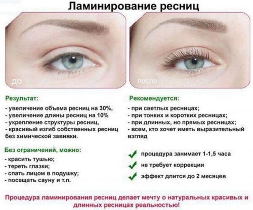 Минусы ламинирование ресниц до и после. Ламинирование ресниц. Фото до и после, как выглядит результат сразу и через время, последствия, отзывы