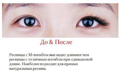 Как влияет изгиб С на общий вид и выражение глаз. Виды изгибов