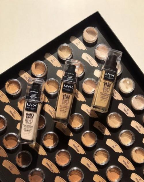 Тональная основа NYX professional Makeup. Коллекция новых тональных средств Can’t Stop Won’t Stop: обзор