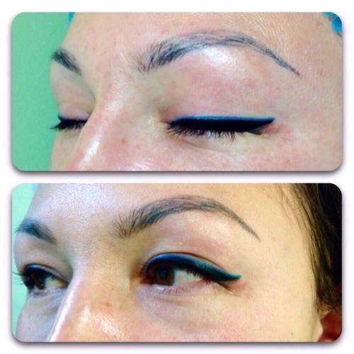 Перманентный макияж глаз? 07