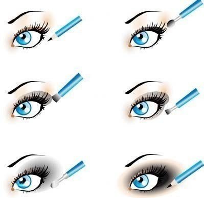 Учимся делать макияж Smoky Eyes. Учимся делать макияж Smoky Eyes.