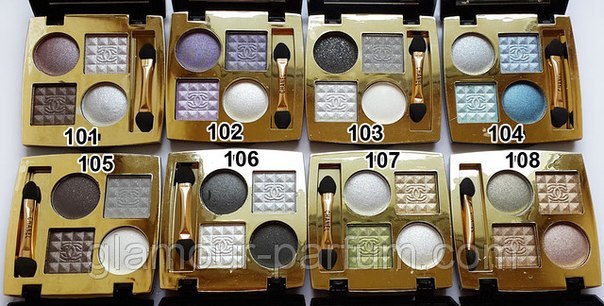 Компактные тени Chanel Les 4 Ombres (шанель лес 4 омбрес). 01 Компактные тени Chanel Les 4 Ombres (шанель лес 4 омбрес). 01