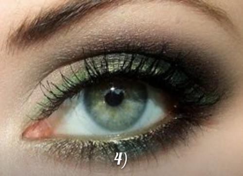 Особенности макияжа для зеленых глаз. 03