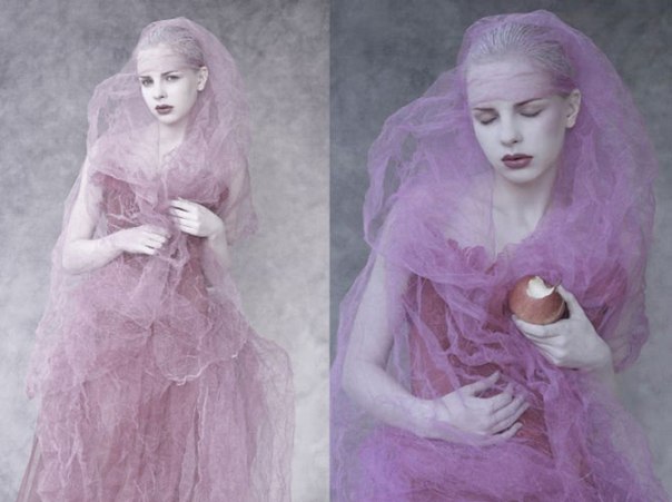 Перевоплощение девушек в готических кукол в необычной серии фотографий. 03 Перевоплощение девушек в готических кукол в необычной серии фотографий. 03