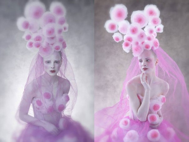 Перевоплощение девушек в готических кукол в необычной серии фотографий. 05 Перевоплощение девушек в готических кукол в необычной серии фотографий. 05