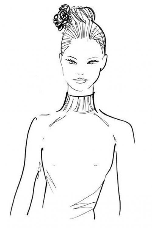 Как правильно сочетать прическу с вырезом на платье. 06