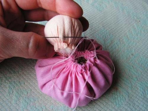 Кукла - зерновушка.   Вам понадобится: 03