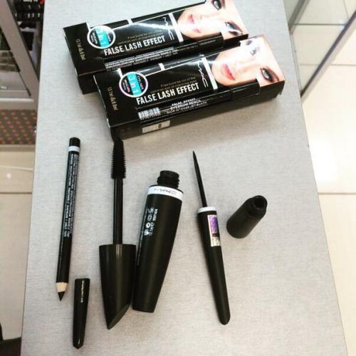 Набор Mac 3 в 1 (тушь, карандаш, подводка). 01