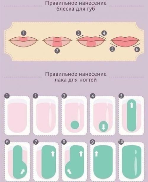 Уроки правильного макияжа, маникюра. 06