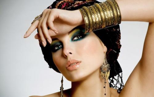 Макияж в восточном стиле. 05