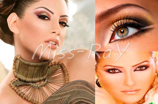 Жаркий новогодний макияж 2014 «Египет». Жаркий новогодний макияж 2014 «Египет».