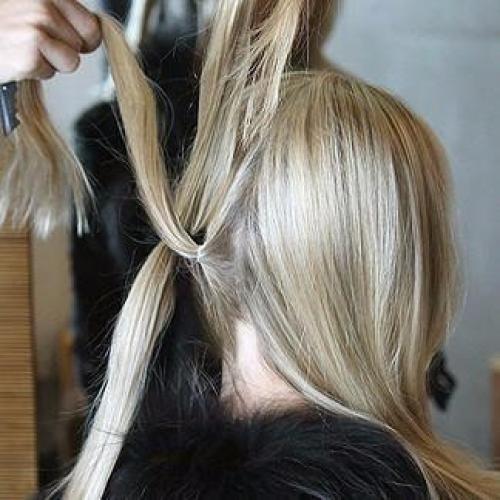 Простая и красивая вечерняя прическа. 03