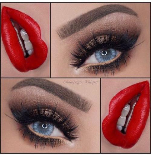 Предлагаю вам макияж для любого случая жизни: 04